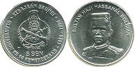 монета Бруней 5 сен 1994