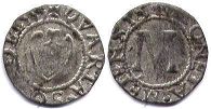 монета Мец лиард 1555