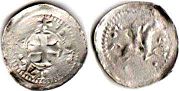 монета Нёшато денье 1283-1303