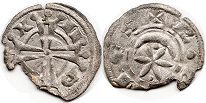 монета Прованс денье 1194-1249