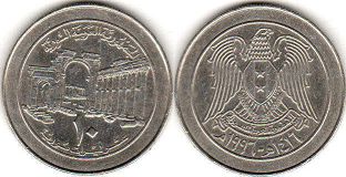 монета Сирия 10 фунтов 1996