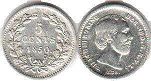 монета Нидерланды 5 центов 1850