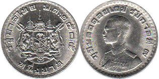 монета Таиланд 1 бат 1962