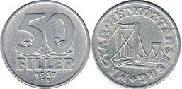 монета Венгрия 50 филлеров 1967