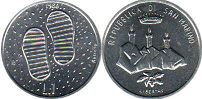 монета Сан-Марино 1 лира 1986