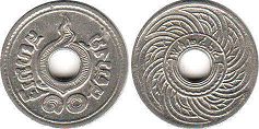 монета Таиланд Сиам 10 сатанг 1921