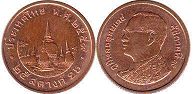 монета Таиланд 25 сатанг 2014