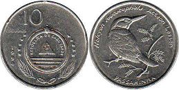 монета Кабо-Верде 10 эскудо 1994
