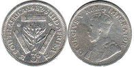 монета Южная Африка 3 пенса 1932