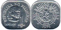 монета Филиппины 1 сентимо 1979