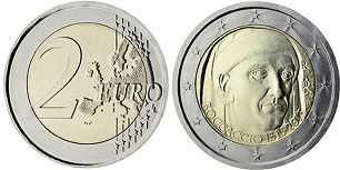 монета Италия 2 евро 2013