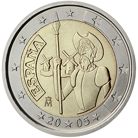 coin 2 euro 2005 sp