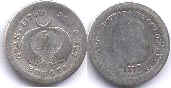 монета Колумбия 5 сентаво 1879