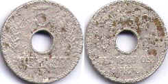 монета Германская Восточная Африка 5 геллеров 1924