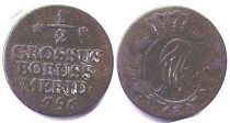 монета Южная Пруссия 1/2 грошена 1796