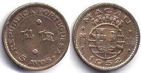 монета Макао 5 аво 1952