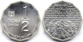 монета Израиль 1/2 шекеля 1982