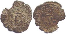 монета Кастилия и Леон бланка 1474-1504