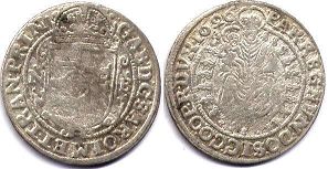 монета Трансильвания 1 грош 1626