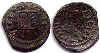 монета Вик динеро 1611