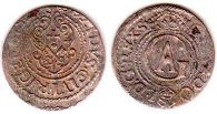 монета Рига монета Рига солид без даты (1621-1632)