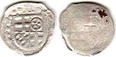 монета Кёльн 1 пфенниг без даты (1515-1546)