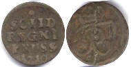 монета Пруссия солид 1710