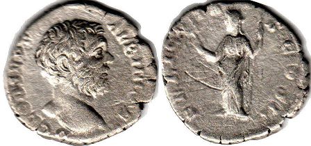 монета Клодий Альбин денарий