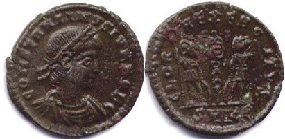 монета Рим Константин II