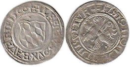 монета Бавария полбатцена (2 крейцера) 1506