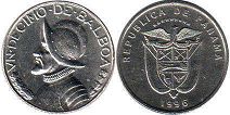 монета Панама 1/2 бальбоа 1996