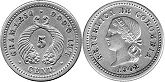 монета Колумбия 5 сентаво 1902