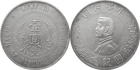 Китай 1 доллар 1927