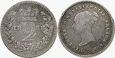 монета Великобритания 2 пенса 1838