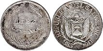 монета Сальвадор 10 сентаво 1911