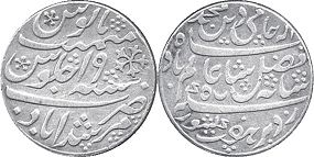 монета Британская Ост-Инжская Компания 1 рупия 1793