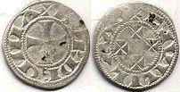 монета Аквитания денье 1127-1137