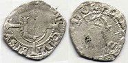 монета Безансон 1/2 каролюса (бланка) 1623