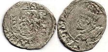 монета Безансон каролюс (1/2 гроша) 1616