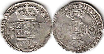 монета Бургундия (Франш-Конте) 2 гроша 1622