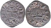 монета Прованс обол 1246-1285