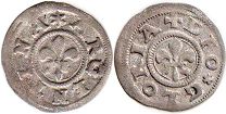 монета Страсбург 1 крейцер XV-XVI в.