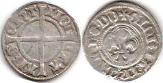 монета Страсбург 2 крейцера XV-XVI в.