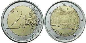 монета Испания 2 евро 2011