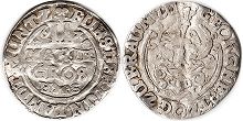монета Брауншвейг-Люнебург-Каленберг 2 мариенгрошена 1641