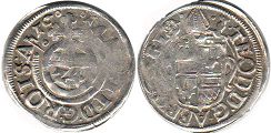 монета Корвей 1/24 талера 1614