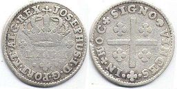 монета Португалия 80 рейс без даты