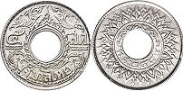 монета Таиланд 5 сатанг 1941