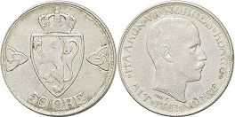 coin Norway 50 ore 1918