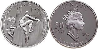 монета Канада 50 центов 2002